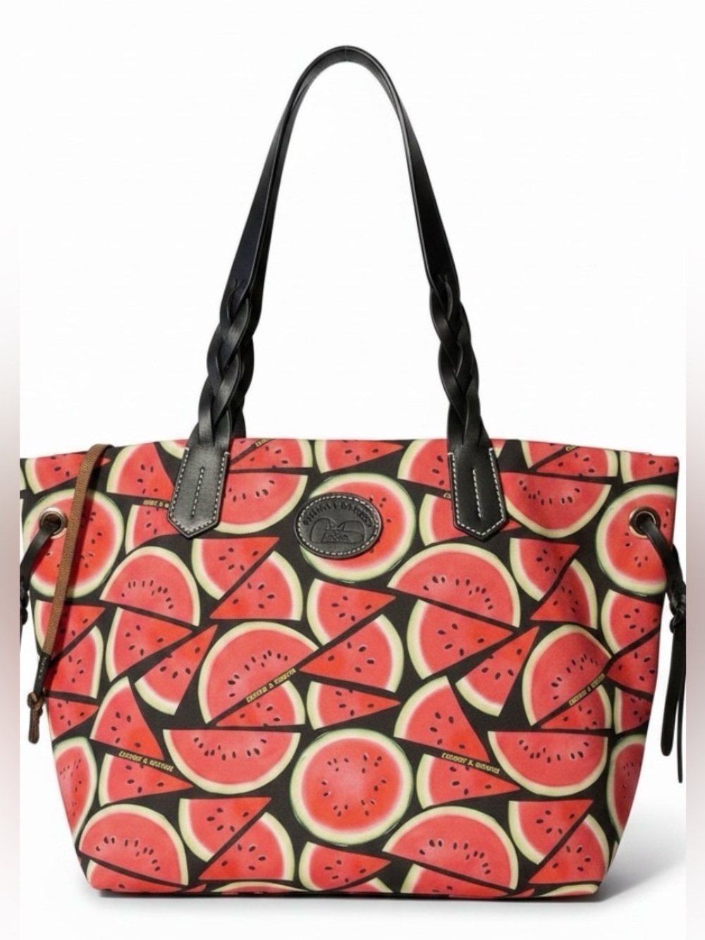 Dooney & Bourke Watermelon Print Nylon Tote Bag